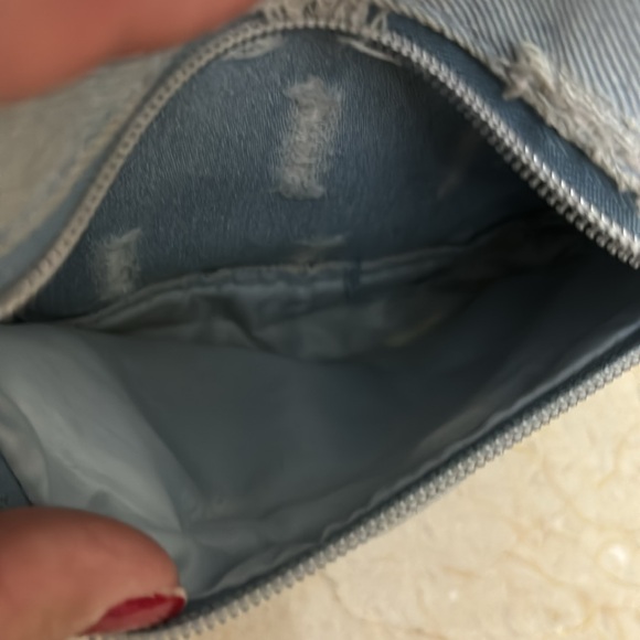 Blue jean justice mini backpack/ purse - Picture 4 of 5